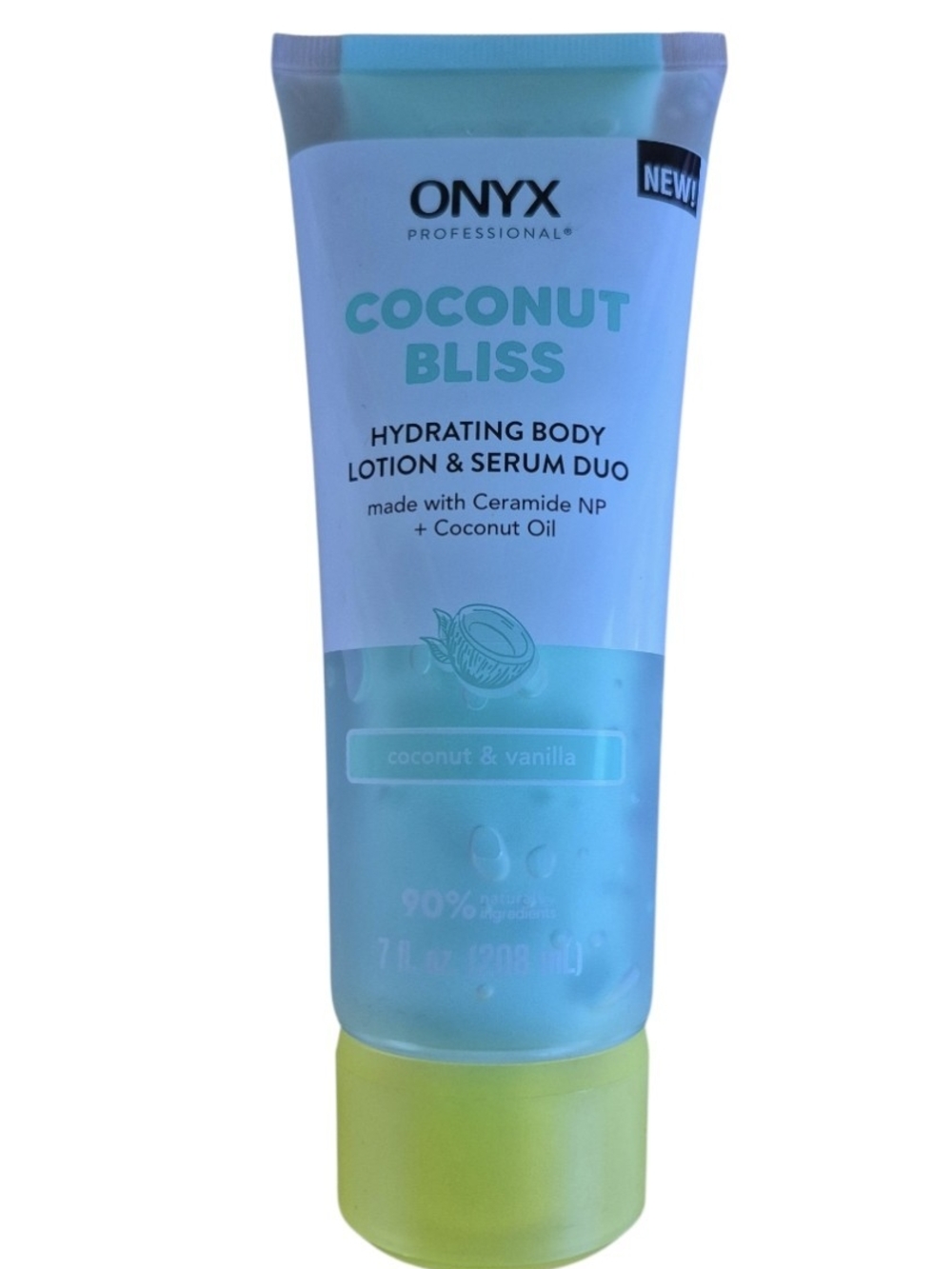 Onyx Professional Coconut Bliss Body Lotion & Serum Duo Ceramide 7oz NEW